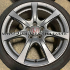 JDM FD2 Civic Type R Silver Wheels and Tires